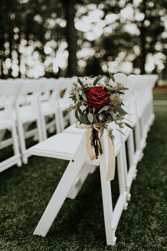 Outdoor Ceremony Chairs included in the Package