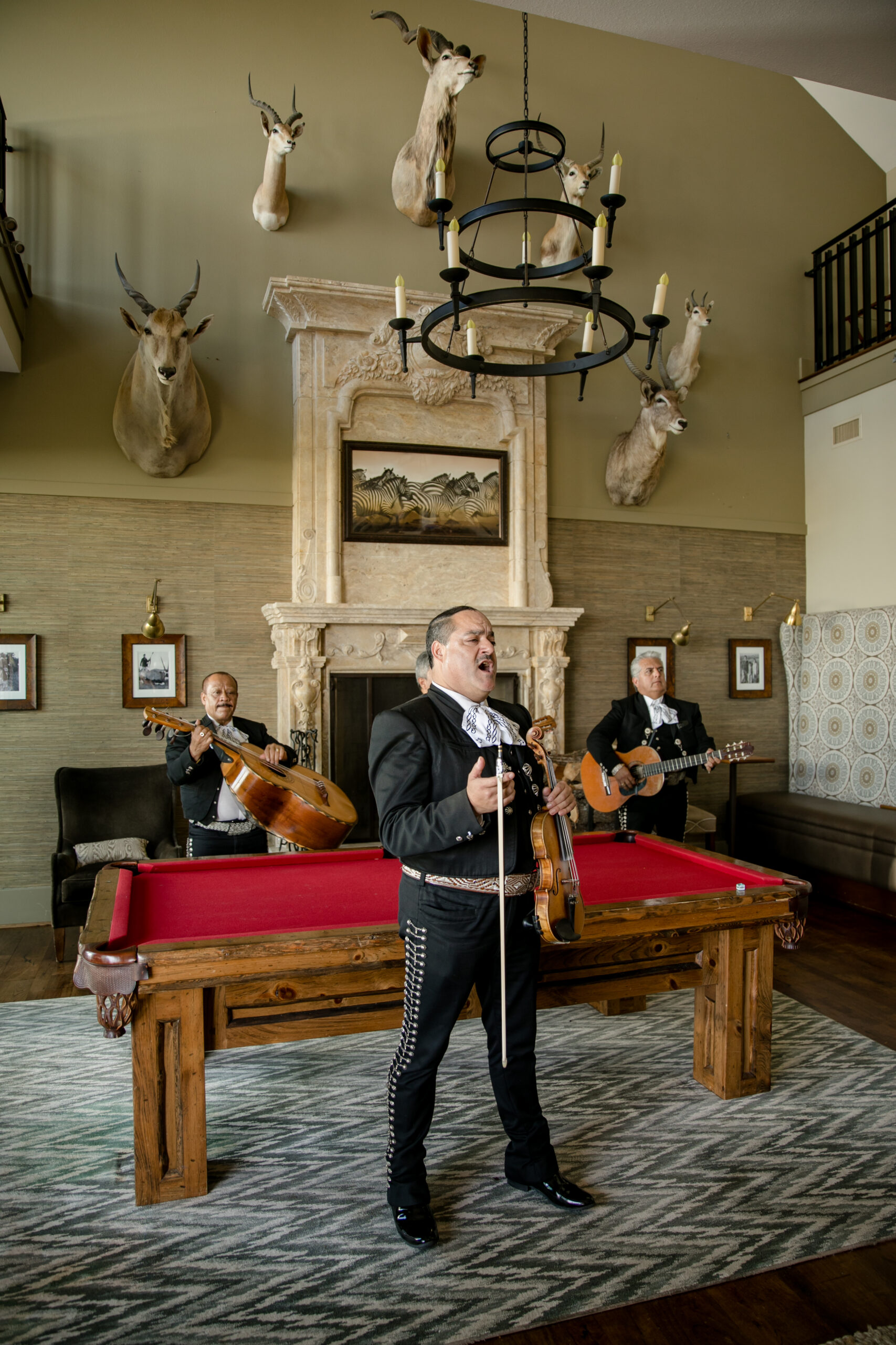 Mariachis in the Party House