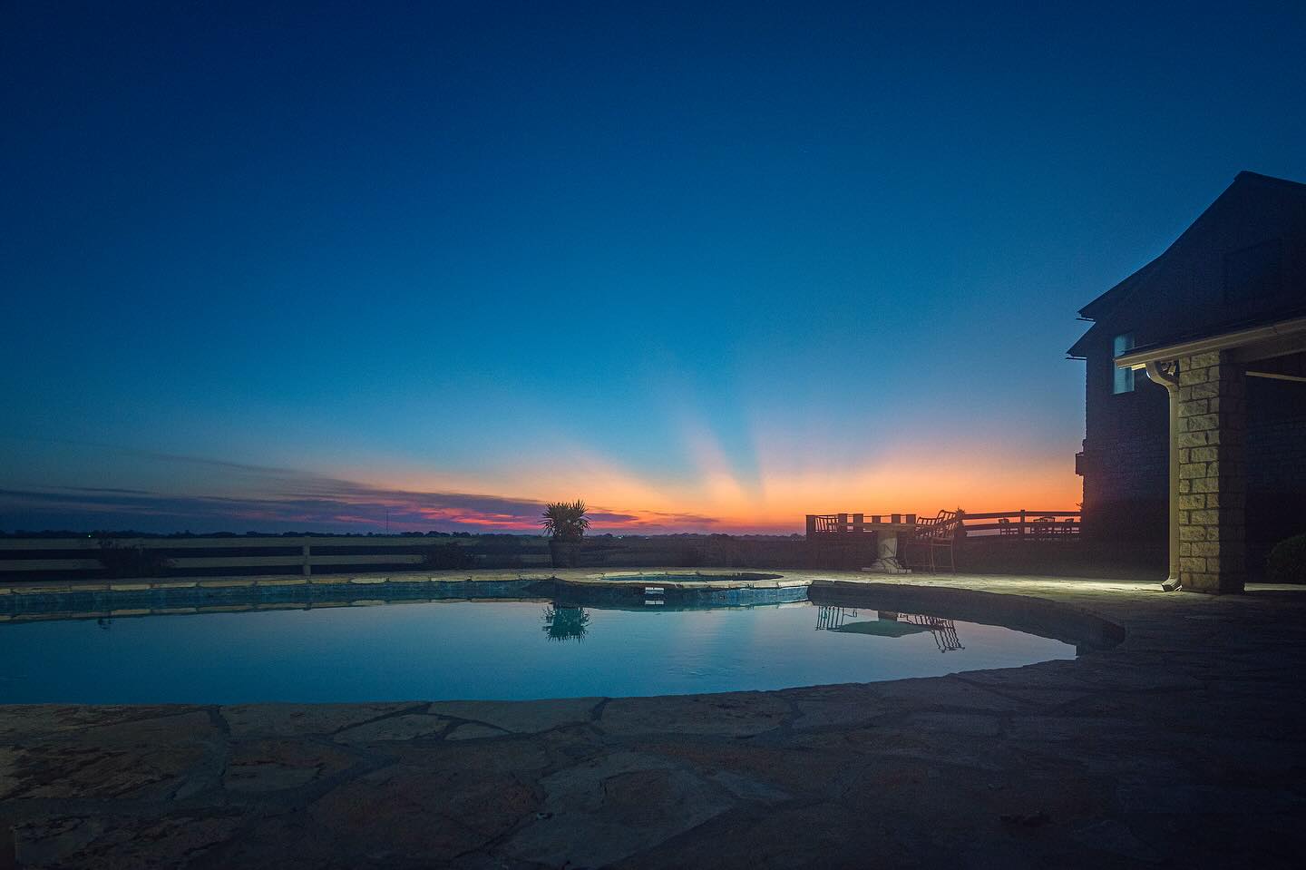 Picturesque sunrise